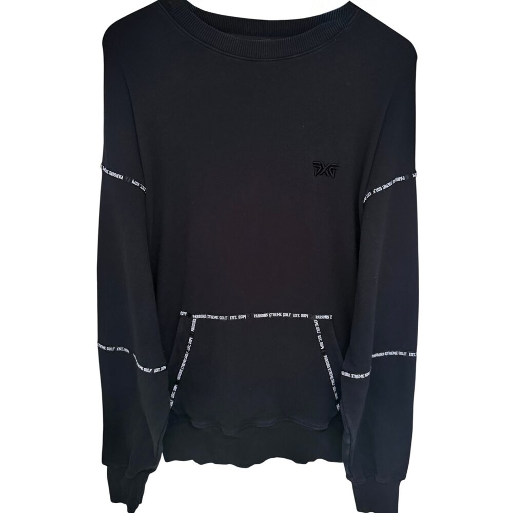 PXG Sweatshirt Men's M Black White Parsons Xtreme Golf